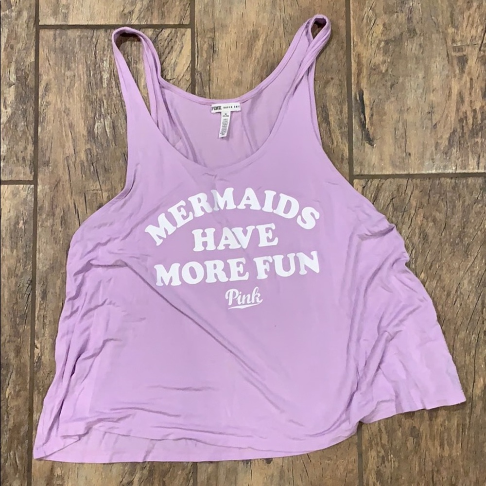 PINK purple tank